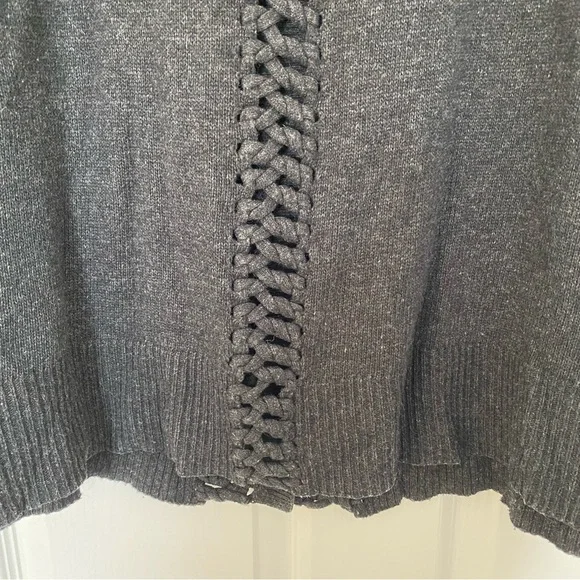 AllSaints Laurentia Braided Cardigan Size 12 - Picture 8 of 12